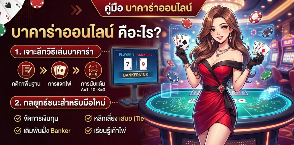 วิธีเล่นบาคาร่า